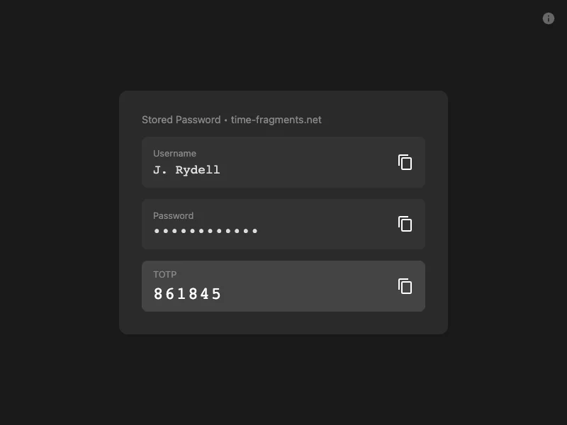 Screenshot of Six Digits of Decay